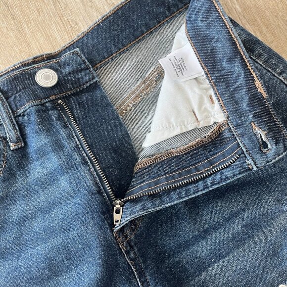 Womens SO Jean Shorts Super High Rise 90s Boyfriend - 5/27W - Picture 4 of 5